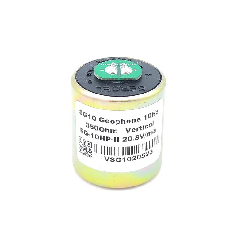 SG10 Geophone Sensor 10Hz Vertical Seismic Geofono High Precision Geophone 10 Hz