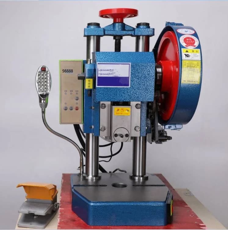 High Precision Machine Small Mini PVC Card Manual Mechanical Power Press PVC Card Punching Machine
