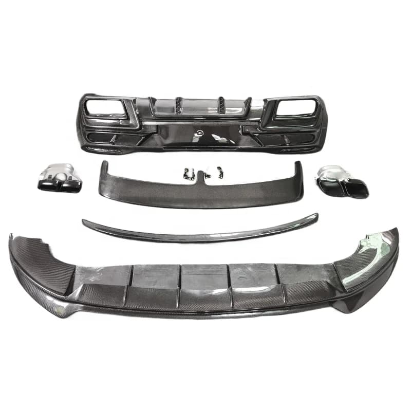 Body kit For GLE Coupe C167 GLE350 GLE450 GLE63 upgrade LD Style Carbon Fiber Front lip rear diffuser spoiler