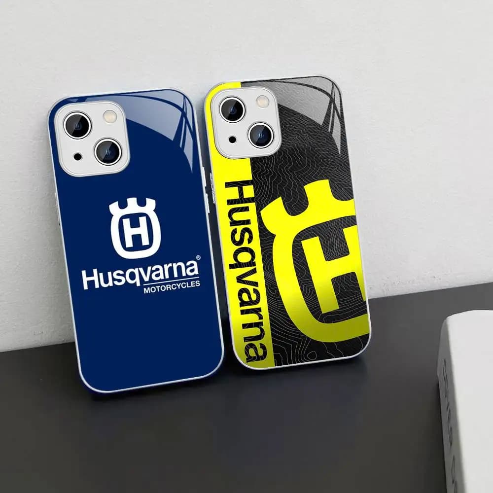 H-Husqvarnas Tempered Glass For Iphone 14 13 12 11 Pro Mini XS MAX 14Plus X XS XR Cover