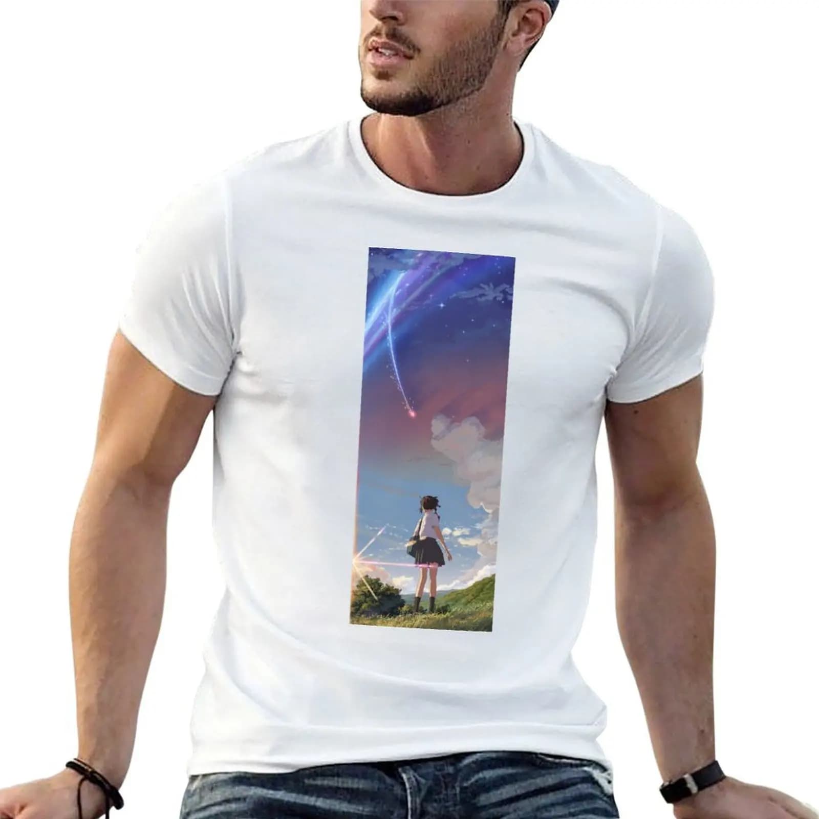 Mitsuha T-Shirt gifts for boyfriend affliction shirts t shirts for men graphic