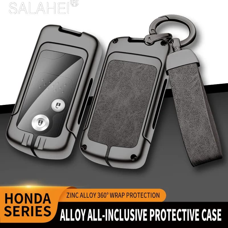 Car Remote Key Case Fob Cover Shell for Honda Fit Jazz Shuttle GP2 Spada StepWgn RG1 Freed Spike Ge6 Auto Keychain Accessories