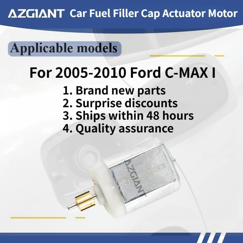 For 2005-2010 Ford C-MAX I Car Fuel Filler Flap Open Lock Release Actuator Core Motor New replacement parts OEM