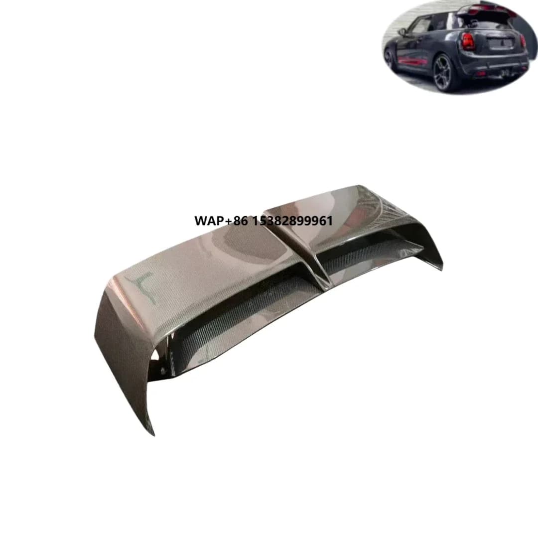 Carbon Fiber GP3 Style Rear Spoiler for F55 F56 Mini CooperTrunk Spoiler Rear Wing (Fit Both 3&5 Doors but Not for S Model)