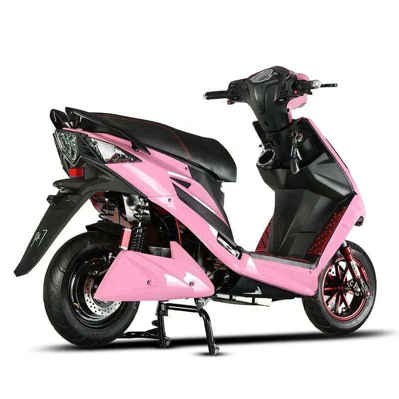 Electric scooter export 72V electric motorcycle pedal battery car 60V adult high speed electric motorcycle 2 sets