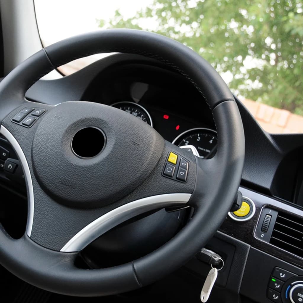 For BMW 1 2 3 4 5 6 Series F20 F30 F34 F10 F48 F52 F15 F16 F25 F26 2012-2019 Sport Car Steering Wheel M Start Stop Engine Button