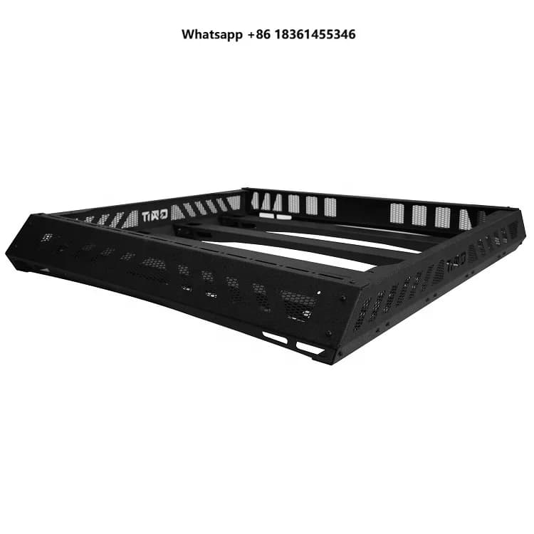 Off-Load Vehicle 4X4 Universal Pick-up Roof Rack Basket New Arrival Top Mount Luggage Universal Roof Cargo