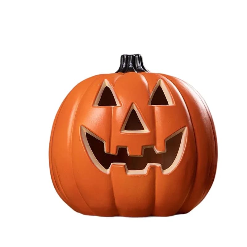 Halloween decorations, jack-o-lantern scene arrangement ornaments, luminous props, gas atmosphere photo decoration