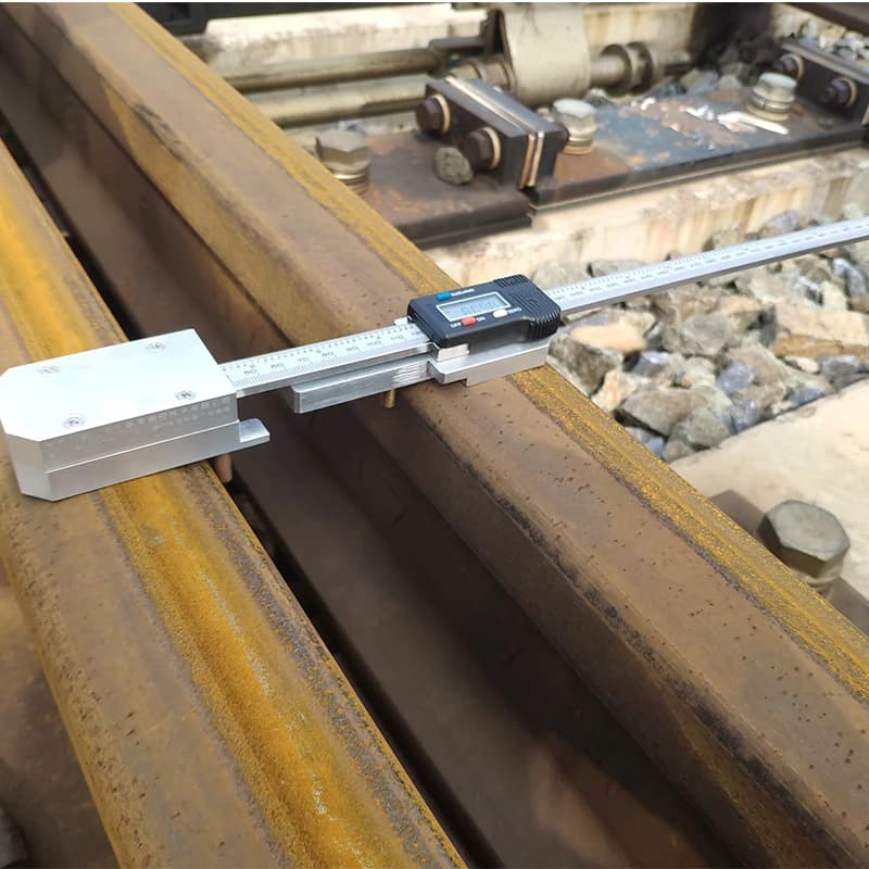 Digital Rail Switch Opening Gauge for Railway Turnout Measuring