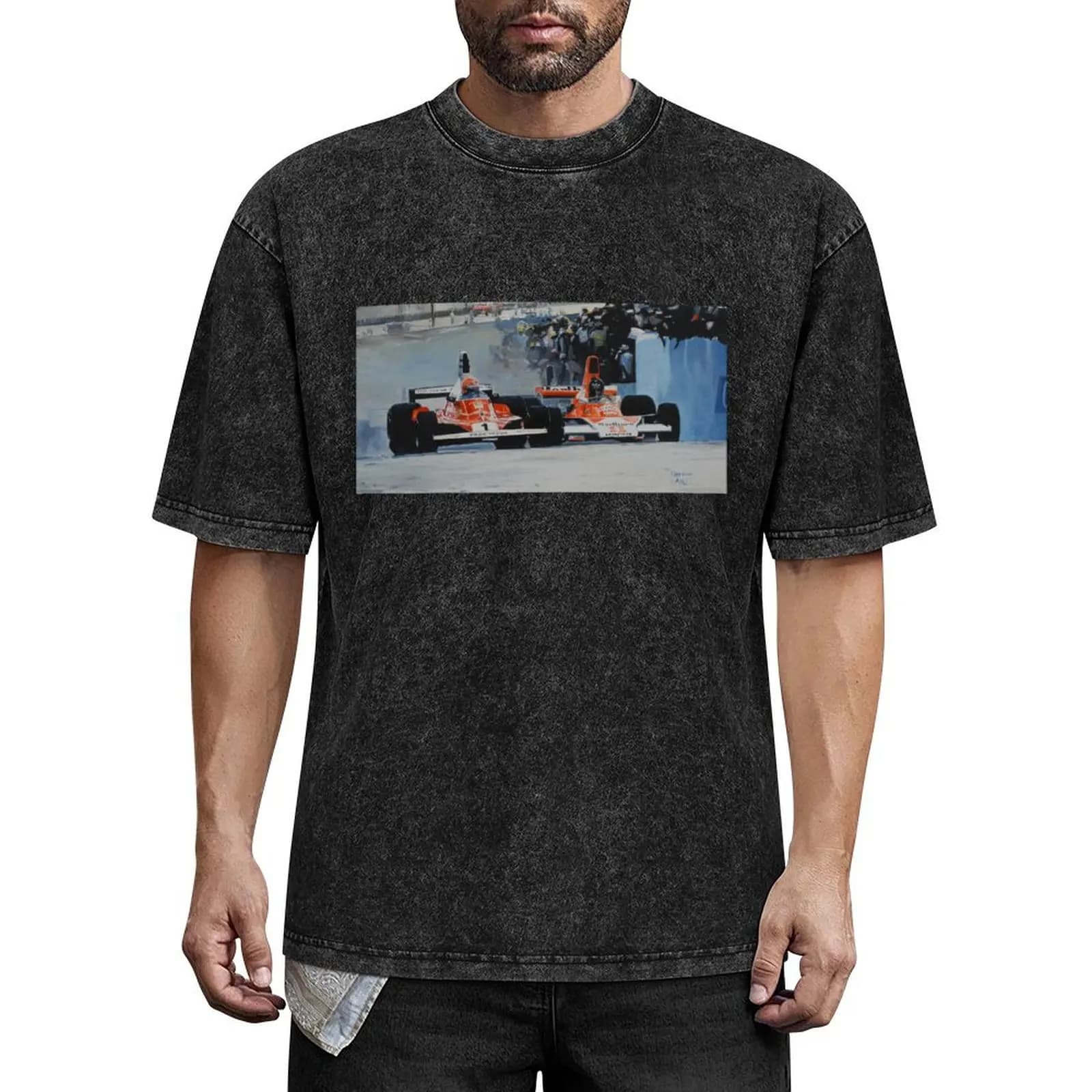 Niki Lauda vs James Hunt T-Shirt anime clothes designer shirts Louboutins croswit shirt man mens big and tall t shirts