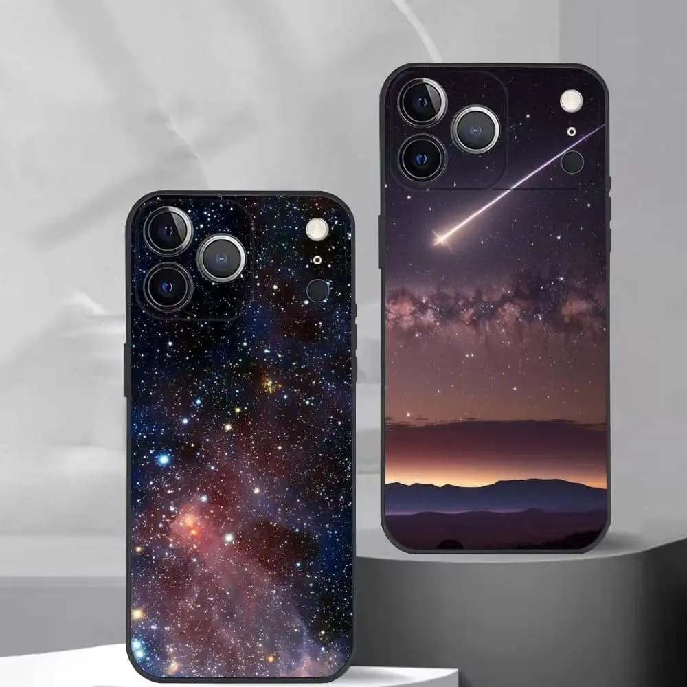 Space For Galaxy U-Universe Phone Case Silicone Soft For IPhone 17 16 15 14 13 12 11 X XR Plus Pro Max Plus