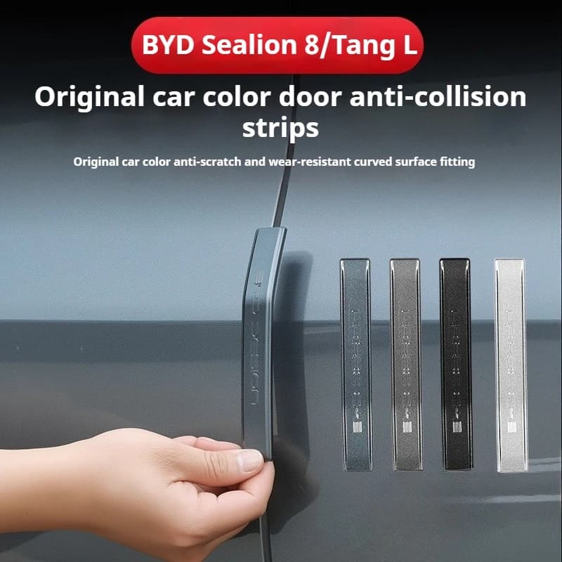 Fit For BYD Sealion 8 Tang L Dmi/P EV Door Anti-Collision Strip Special Rearview Mirror Anti-Scratch Strip