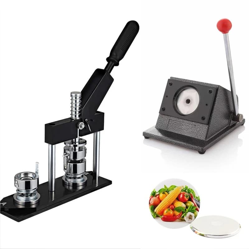 Magnetic refrigerator sticker making machine, refrigerator sticker machine, metal machine set
