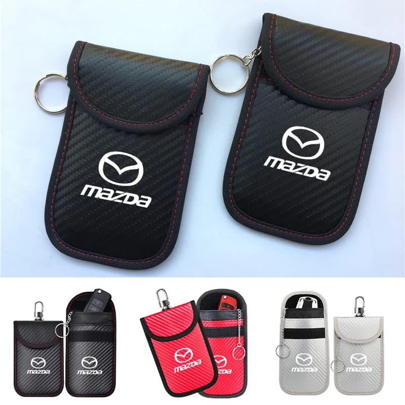 Car Styling Key Holder Portable Coin Purse Keyring Case Key Pouch Bag For Mazda 6 3 CX5 5 2 323 CX7 Demio Atenza Axela MX30 CX30