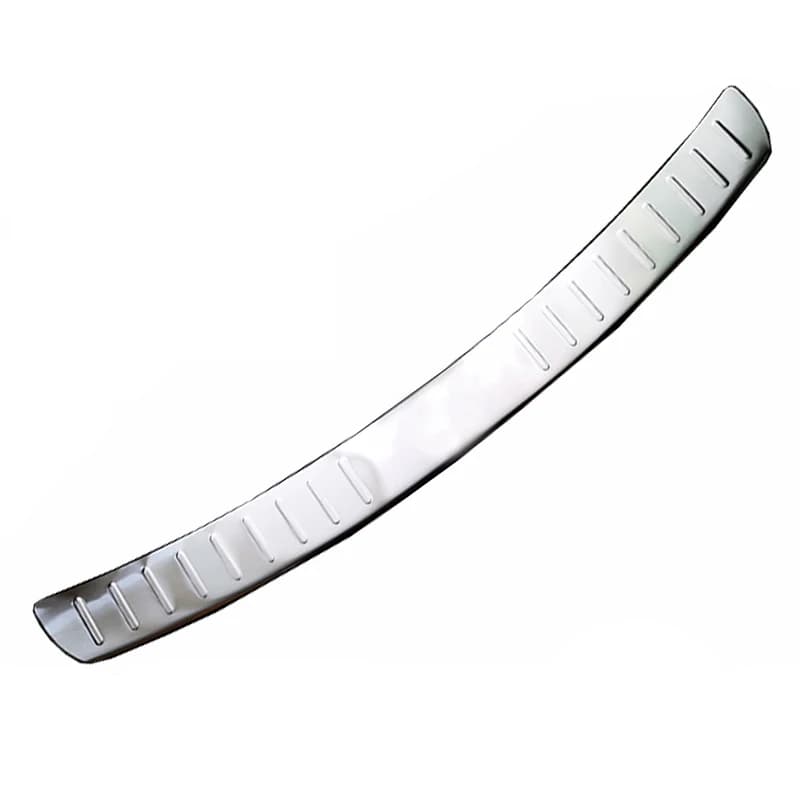 Stainless Steel Rear Chrome Trim on the Trunk for Audi Q5 Bumper Sill Plate Cover Door Guard Protector Automotive Parts