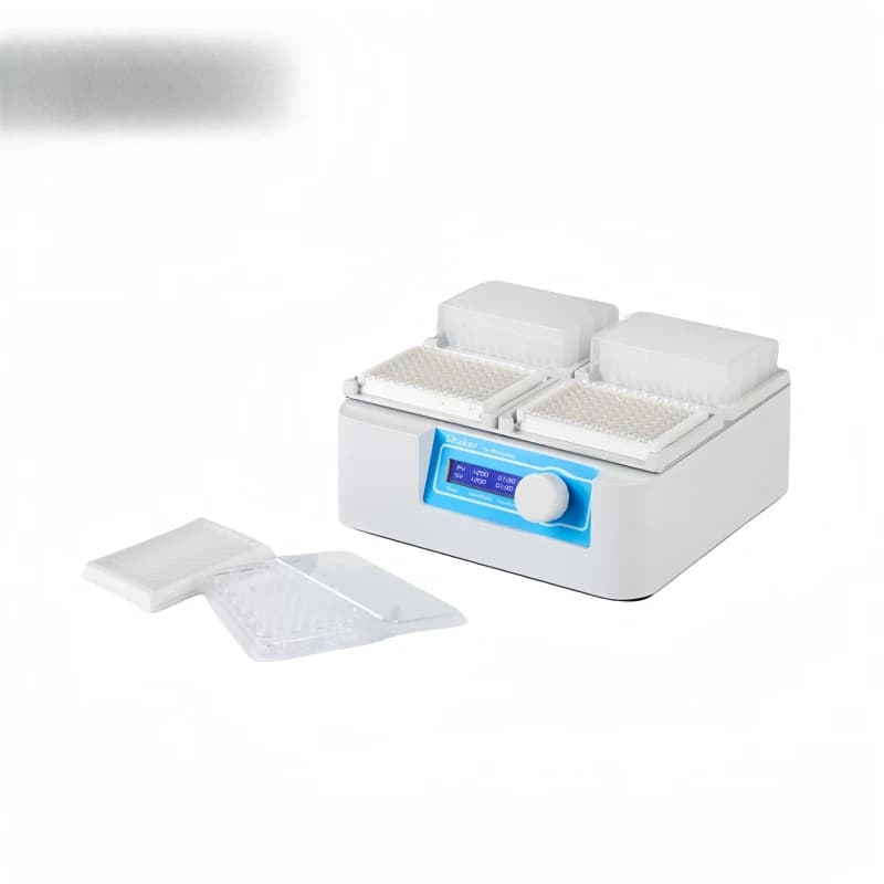 Laboratory incubator for biological sample processing