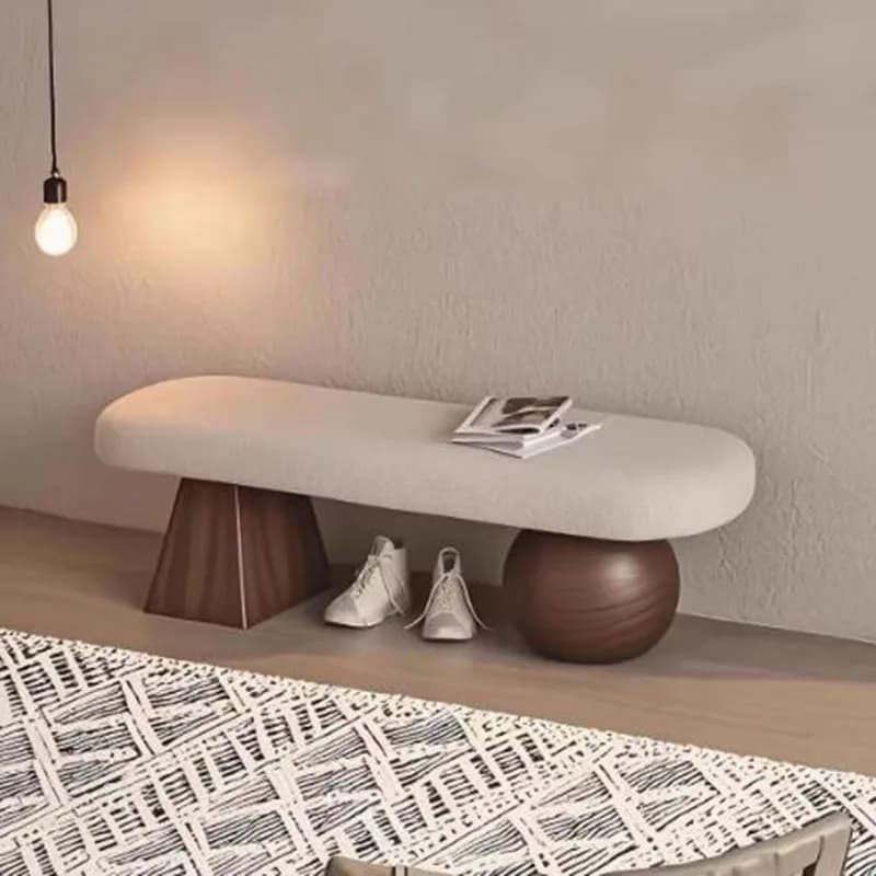 Modern Designer Luxury Shoe Stool Bench Seat Organizer Nordic Vertical Shoe Stool Hallway Cupboard Zapatero Entrance Furniture