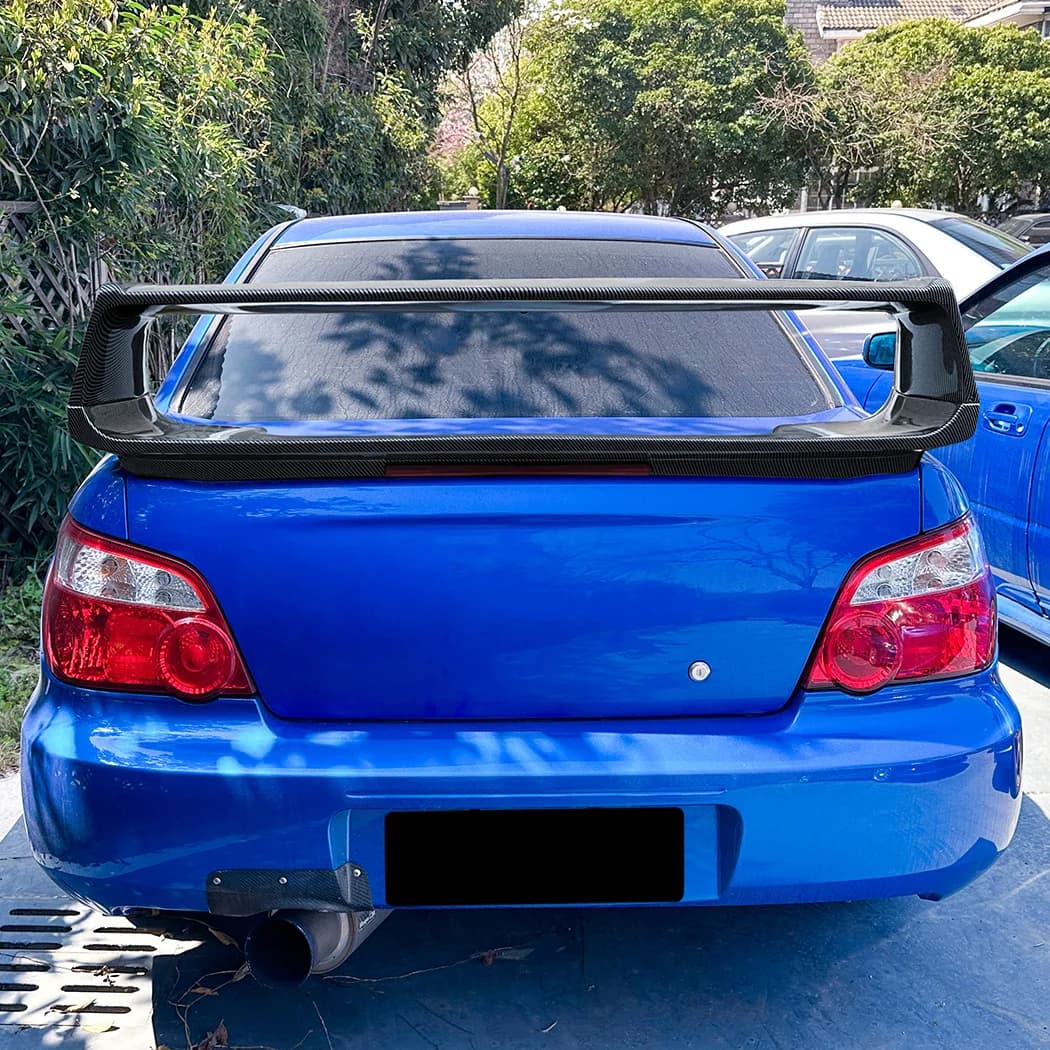 Rear Roof Lid Lip Tail Spoiler For Subaru Impreza WRX STI 2002-2006 Rear Trunk Wing Exter Accessories Body Kit Auto Modification