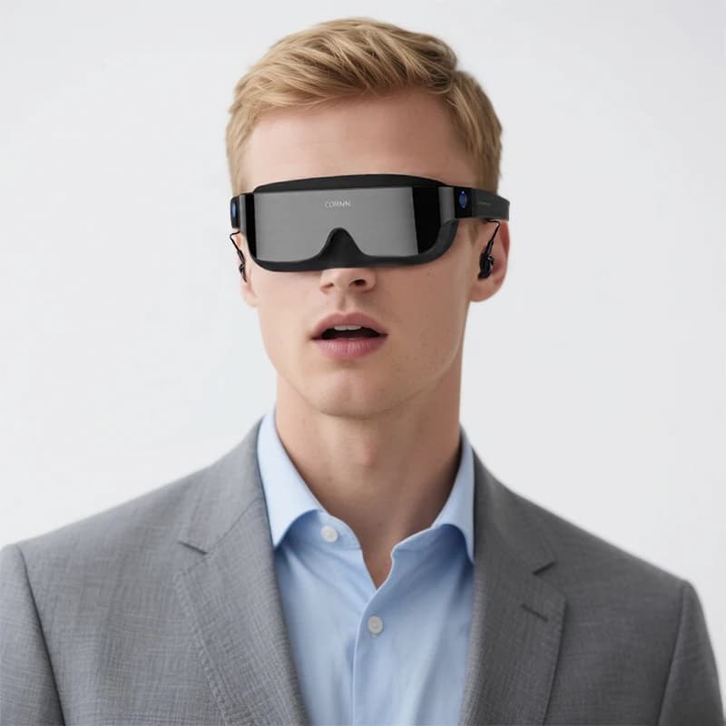 CORNMI Immersive 3D MR Hardware Virtual Reality Smart Glasses for Private Cinema & Gaming Head Mounted Display Stock Available