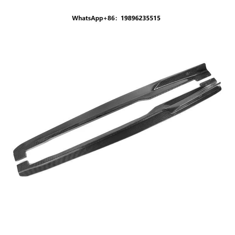 Real Carbon Fiber Front Bumper & Side Skirts Stylish Car Fenders Auto Part for TTS/TT 2017-2022