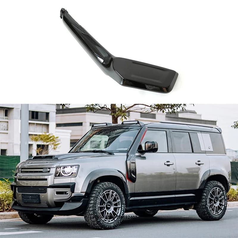 Upgrade Gloss Black Snokle forLand Rover 2020-2022 New Defender 110/90 External Accessories the Wade Throat