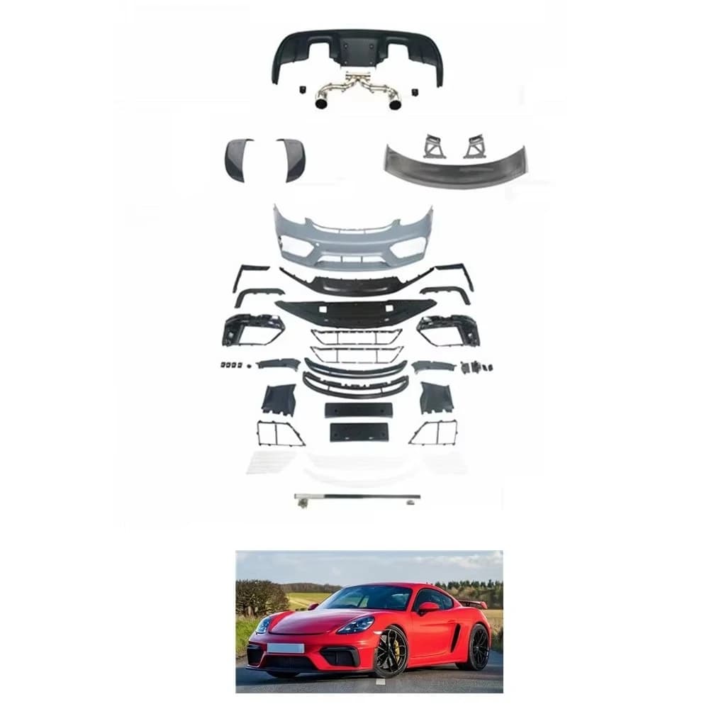 STLF PP Body Kits For Porsches 718 Cayman Boxster Upgraded High Quality Porsches 718  Body kit 2019