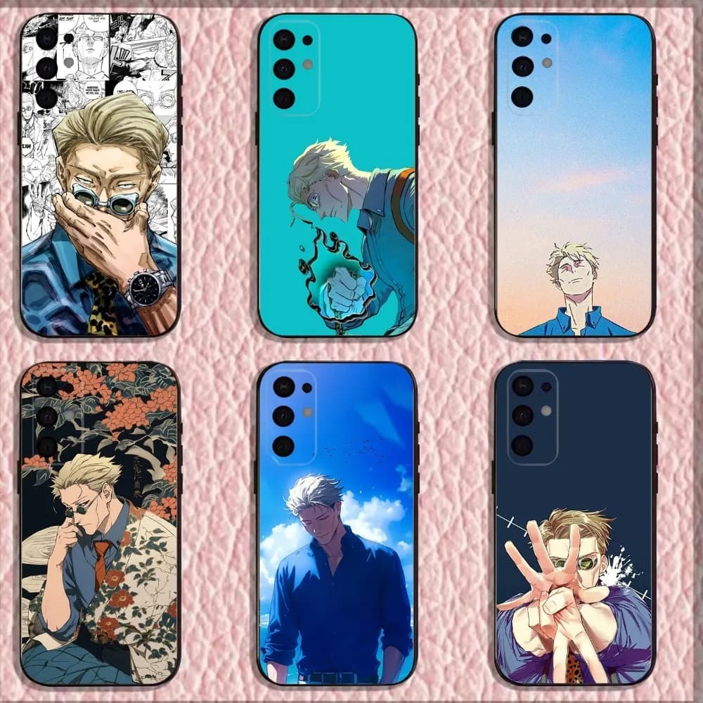 Kento N-Nanami Phone Case For Samsung S25,S24,S21,S22,S23,S30,Ultra,S20,Plus,Fe,Lite,Note,10,9,5G Black Cover