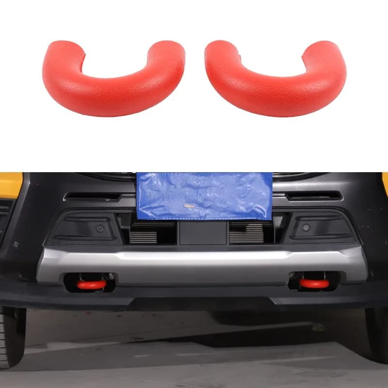 Rubber For 2023 2024 2025 2026 Ford Ranger Front Tow Hitch Protective Cover Tow Hitch Decorative Trim  Car  Accessories