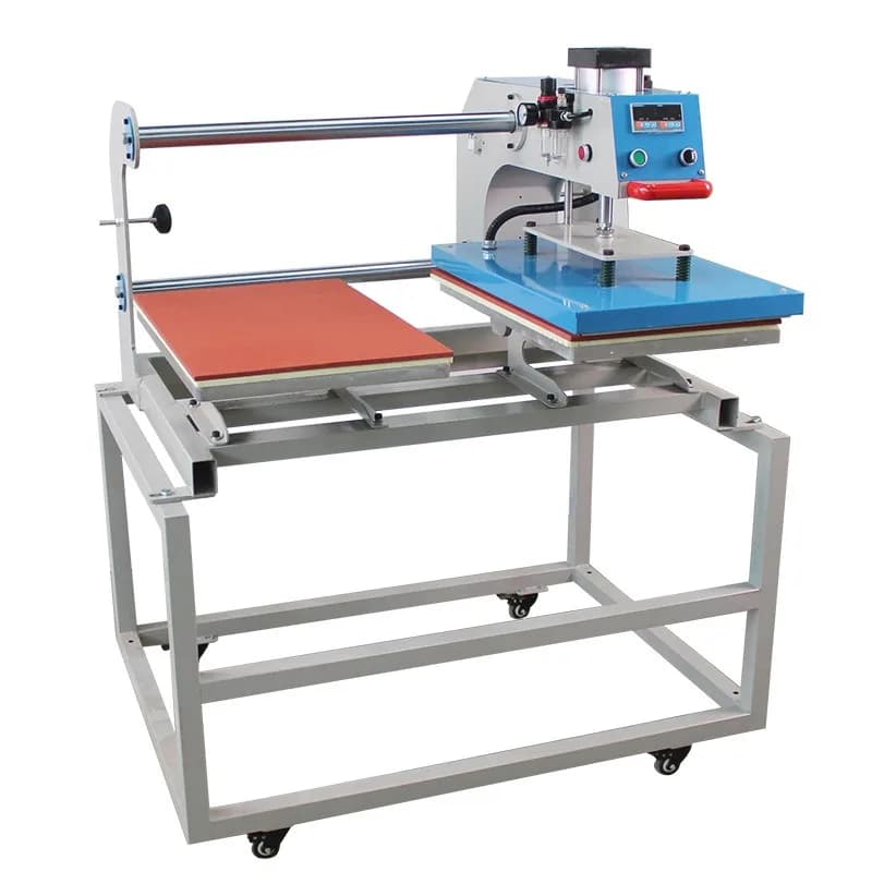 Slide-up heat transfer machine 40 * 50cm pneumatic automatic printing, pressing and ironing, heat transfer printing and labeling