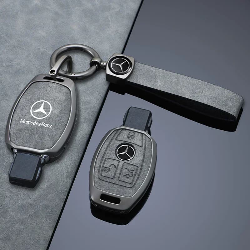Car Key Case Cover For Mercedes Benz A B C E Class GLS GLA GLK GLC CLS CLA AMG W204 W205 W212 W463 W176 Keychain Fob