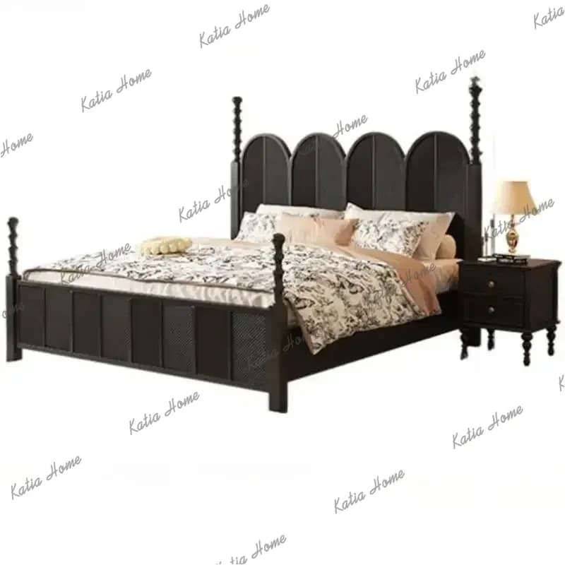 Comforter Frame Double Bed Adult Modern Italian Bedframe Full Size Double Bed Bedroom Storage Lit