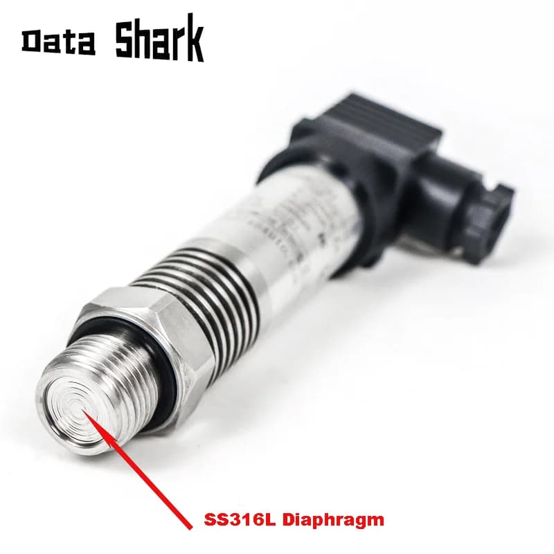 High temperature diaphragm pressure transmitter 150℃ pressure transducer for food drinks water milk steam pressure sensor