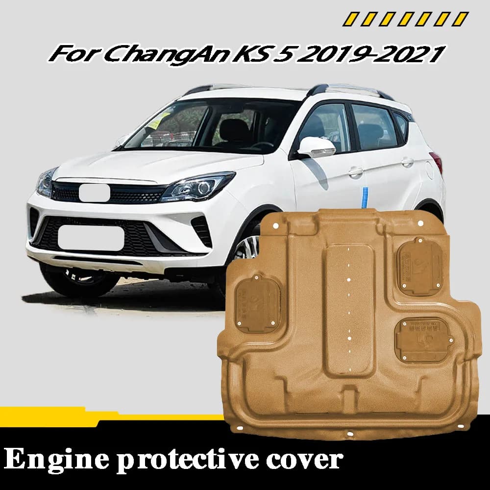 Under Engine Guard Splash Shield Mud Fender Cover Plate Fender Mudguard Protector For ChangAn KS 5 2019-2021 1.6L