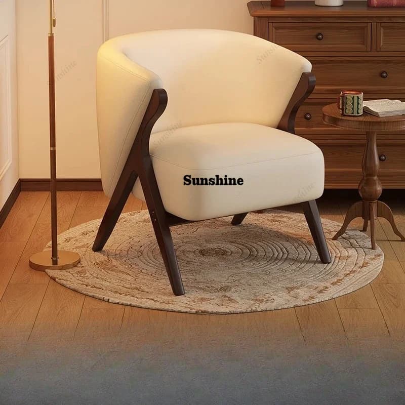 Relax Camping Living Room Chairs Butterfly Beach Luxury Mobile Chairs Arm Garden Reading Designer Wooden Poltrona Furniture  FT