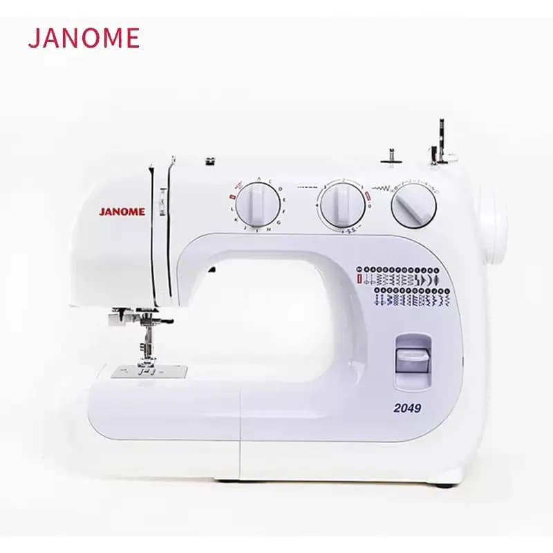【Hot】JANOME 2049 Multifunctional Small Household Buttonhole Sewing Machine