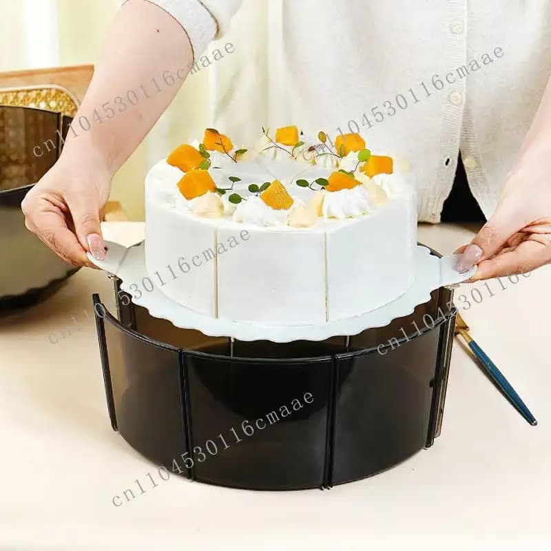 Cake cutting artifact Basque sharding machine mousse splitter special cutting part aliquot mold baking tool