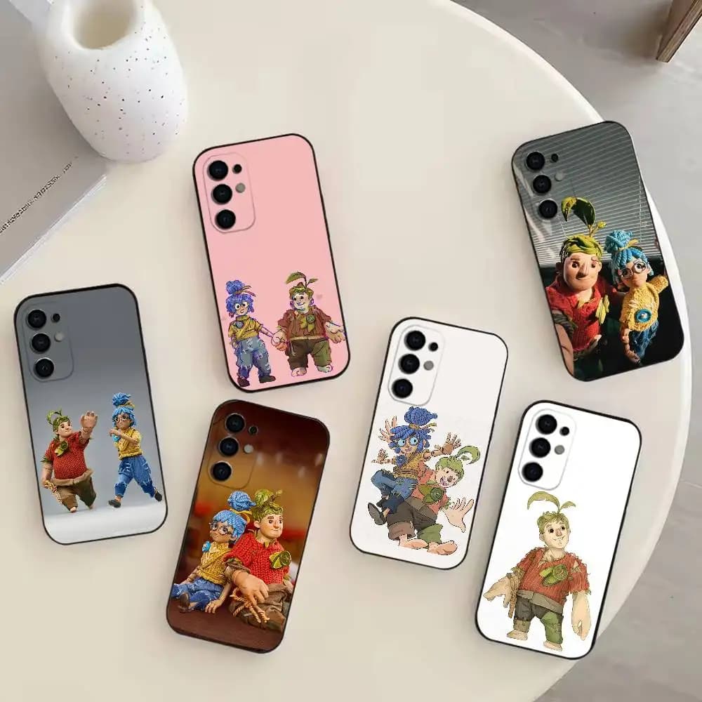 Cartoon G-Game It Takes T-Two  Phone Case For Samsung S25,S24,S21,S22,S23,S30,Ultra,S20,Plus,Fe,Note,10,9,5G Black Cover