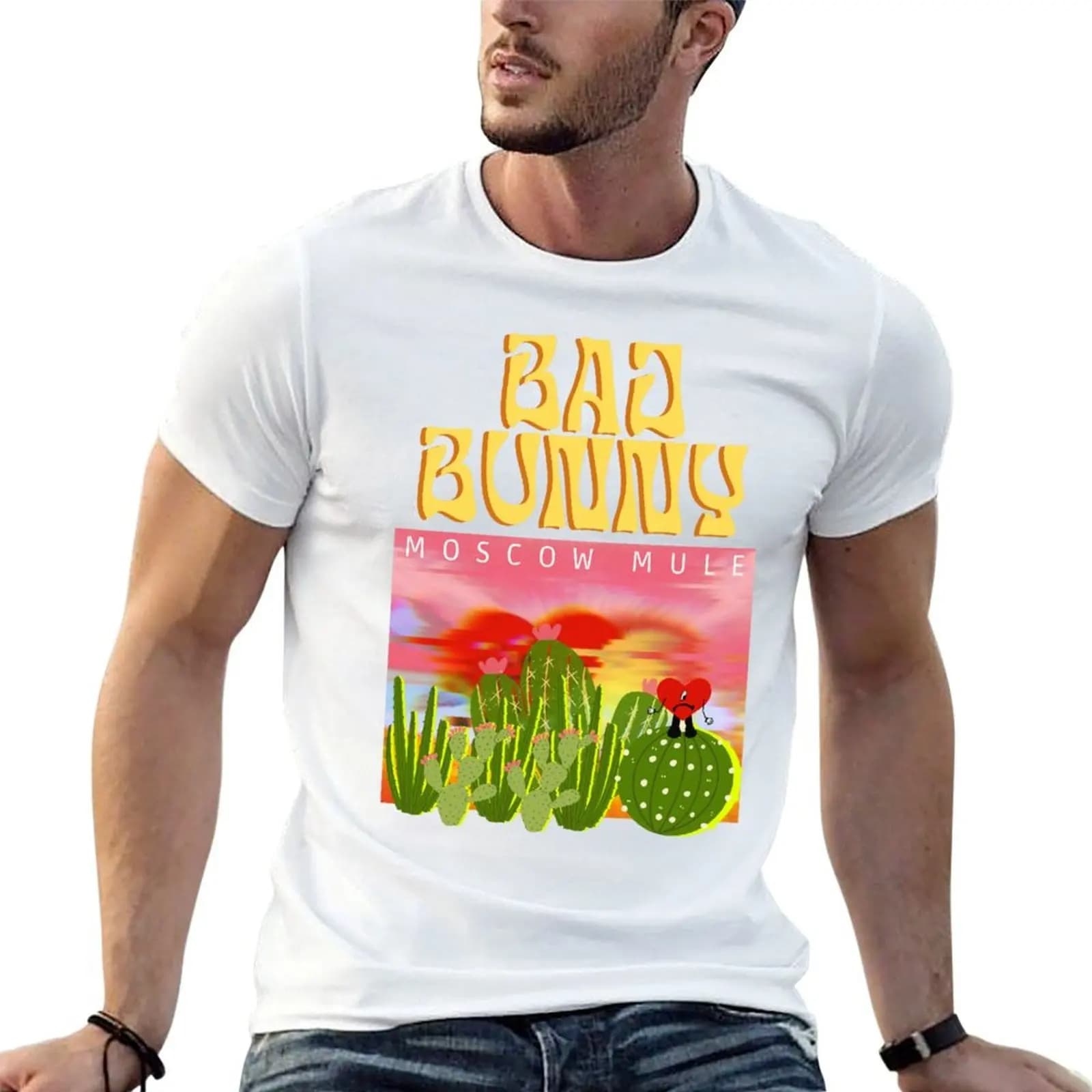 Bad Bunny Moscow Mule T-Shirt customs design your own oversized t shirt mens t shirt