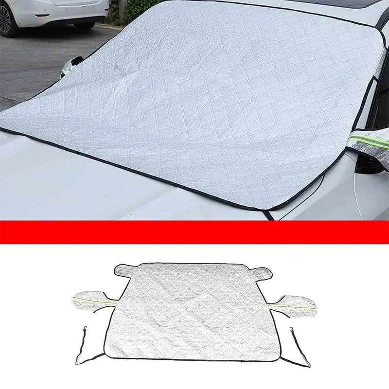 Car Front Windshield Sunshades with Ear Anti-sun Anti-ice Waterproof Sunshade Attraction Outdoor for BMW X3 G03 2018-2022