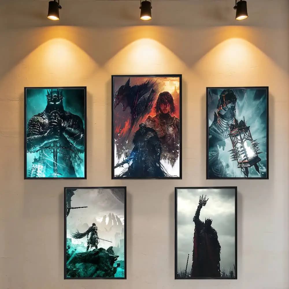 The Middle Ages Lords of the Fallen Poster Poster Paper Print Home Living Room Bedroom Entrance Bar Cafe Art Painting Decoration