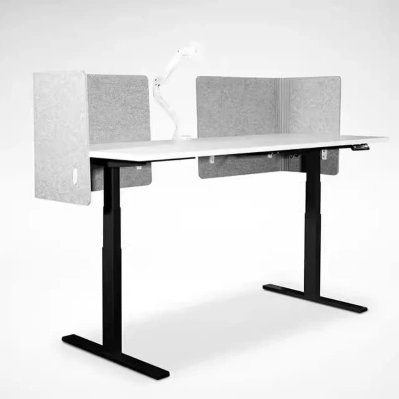 Office desktop partition baffle lifting table fence droplet baffle