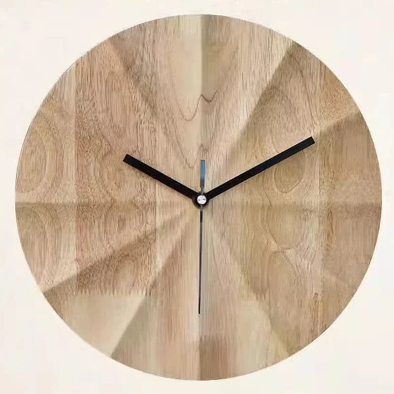 Minimalist Design Wooden Wall Clocks Decoration Electronic Nordic Silent Wall Clock Art Mural Simple Home Decor Duvar Saati LLWC