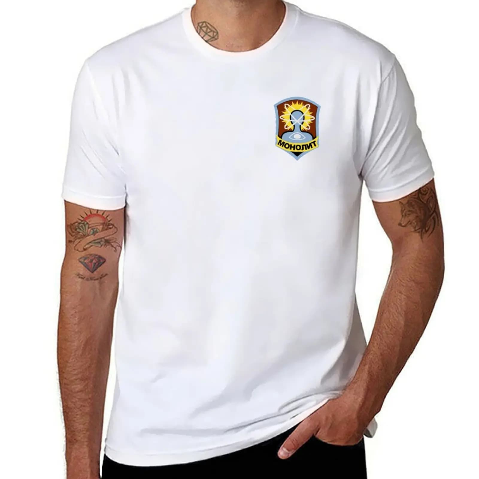 Monolith Faction Logo - STALKER (S.T.A.L.K.E.R.) T-Shirt graphic t shirts for man funny t shirts man T-Shirt