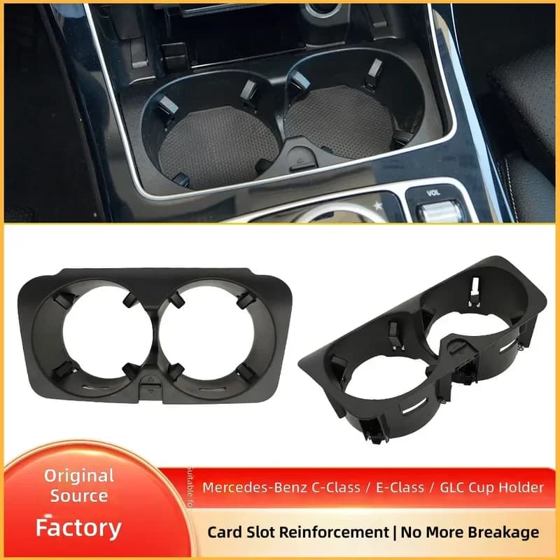 For Mercedes Benz C Class W205 GLC X253 E Class W213 Center Console Cup Holder 2056800691