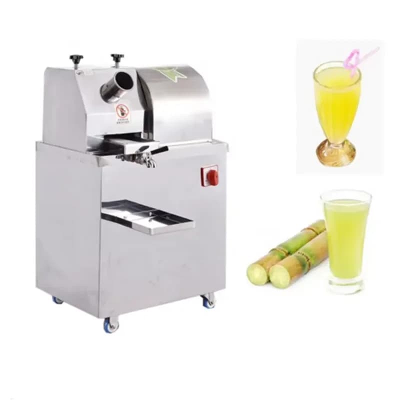 Commercial Electric Sugar Cane Juicer Heavy Duty Stainless Steel Extractor for Restaurant Shop Bar High Efficiency Juice