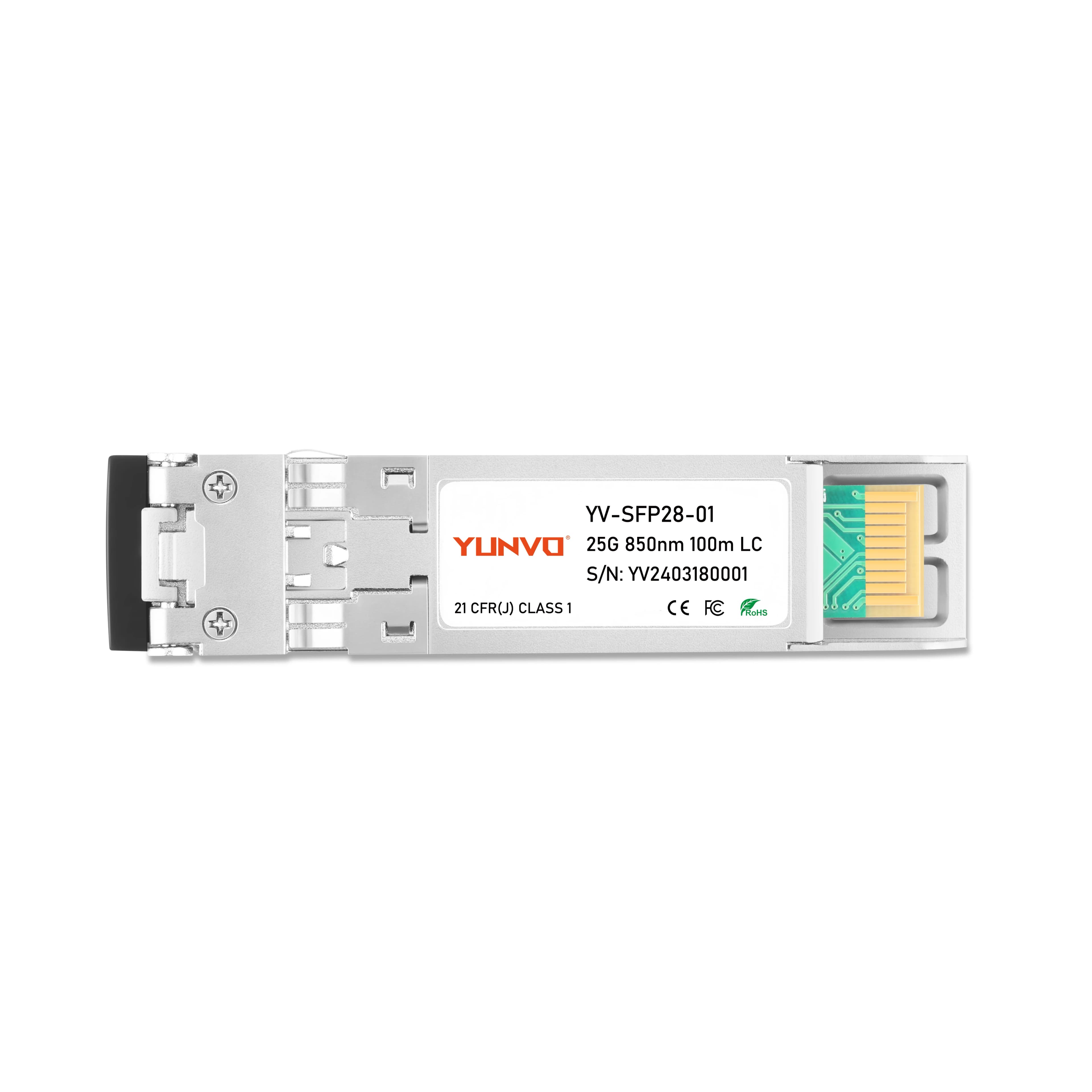 25G Module 850nm Multi-mode Module 100m SFP28 Transceiver SFP-SR-S SFP28 Transceiver