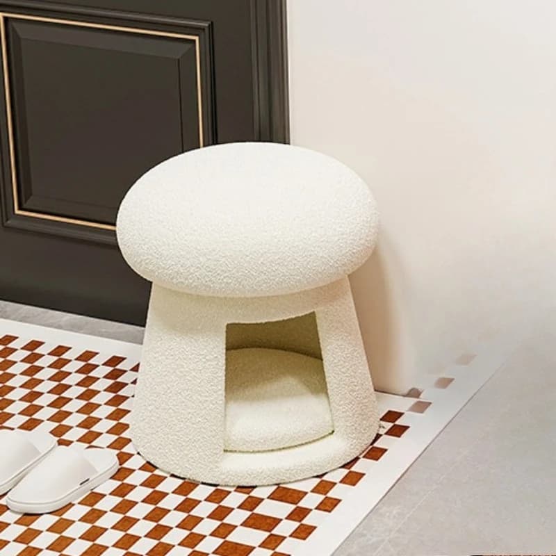 Creative cat nest stool household cream-style entrance storage stool modern living room cute repose pied canapé home furniture
