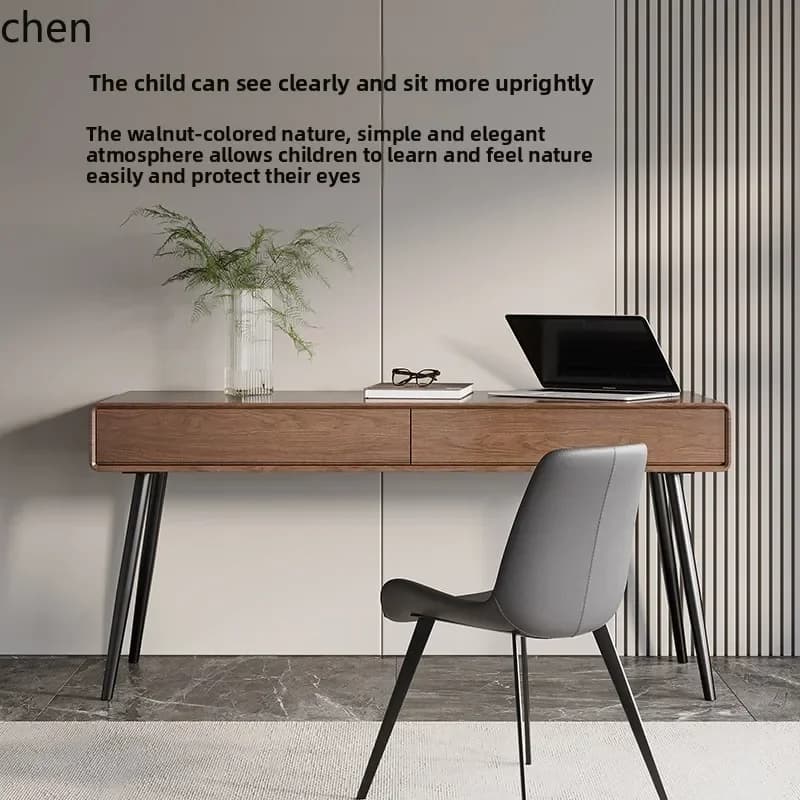 e1-Home Desktop Desk Bedroom Study Corner Small Apartment Computer Desk Dressing Table