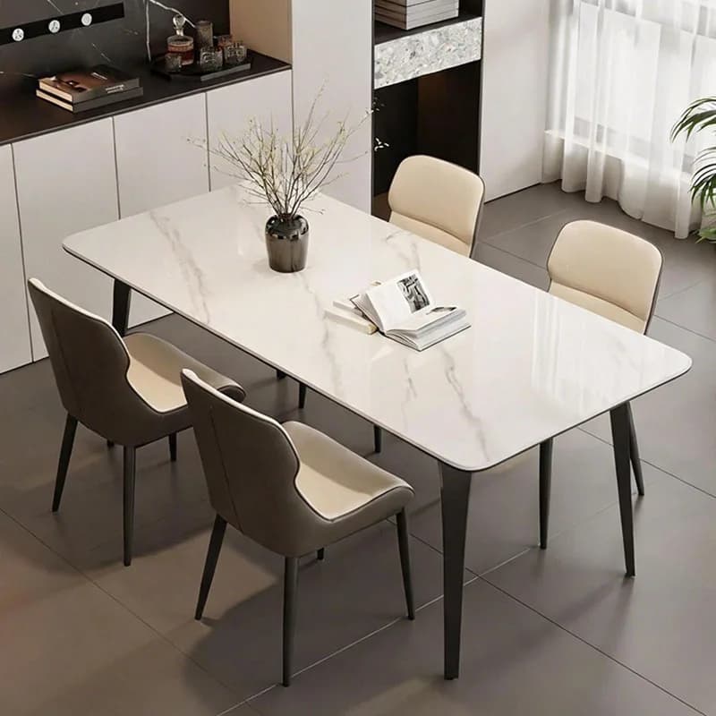 Lounge Writing Dining Table Coffee Restaurant Kitchen Chairs Designer Dining Table Space Saving Nordic Muebles Home Furniture
