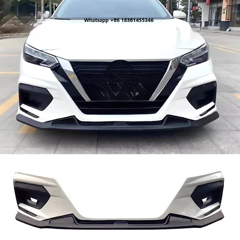 FOR 2020-2022 Front Lip Rear Lip Side Skirts ABS Plastic Car Bumper Car Bodykit Auto Parts Diffuser Sp